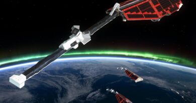 Swarm is een constellatie van satellieten die de aarde observeren