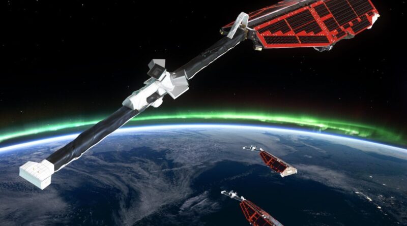 Swarm is een constellatie van satellieten die de aarde observeren