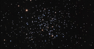 De open sterrenhoop NGC 2682 - Messier 67 in Cancer - Kreeft